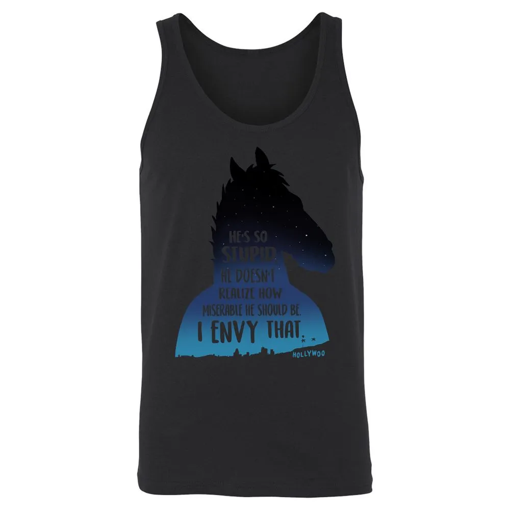 Unisex Jersey Tank - 1MSPRJLF - Black - 14