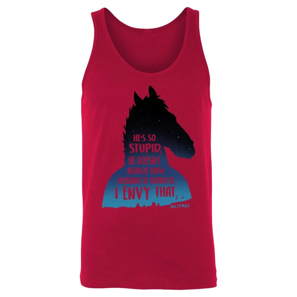 Unisex Jersey Tank - 1MSPRJLF - Red - 11