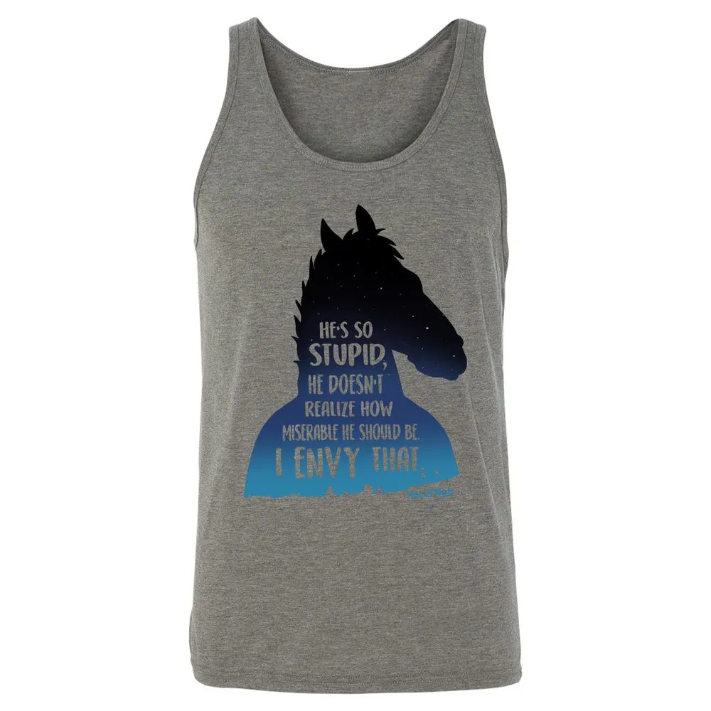 Unisex Jersey Tank - 1MSPRJLF - Grey Triblend - 2