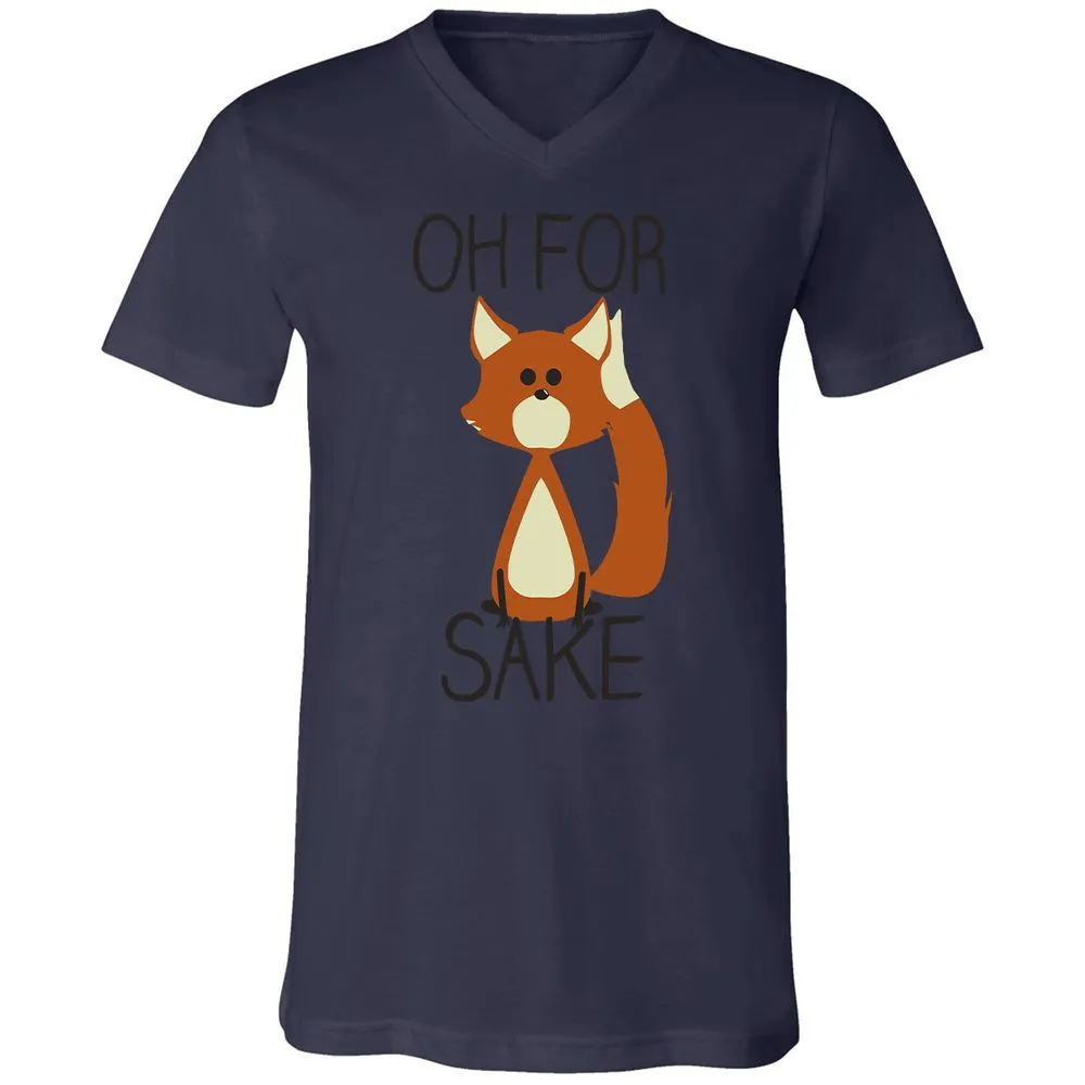 Unisex V-Neck T-Shirt - HP9JT6A8 - Navy - 9