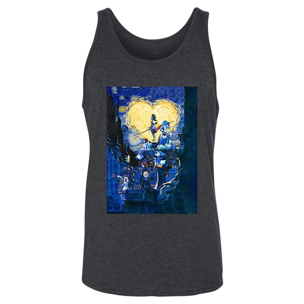 Unisex Jersey Tank - QUA88TEH - Dark Grey Heather - 6