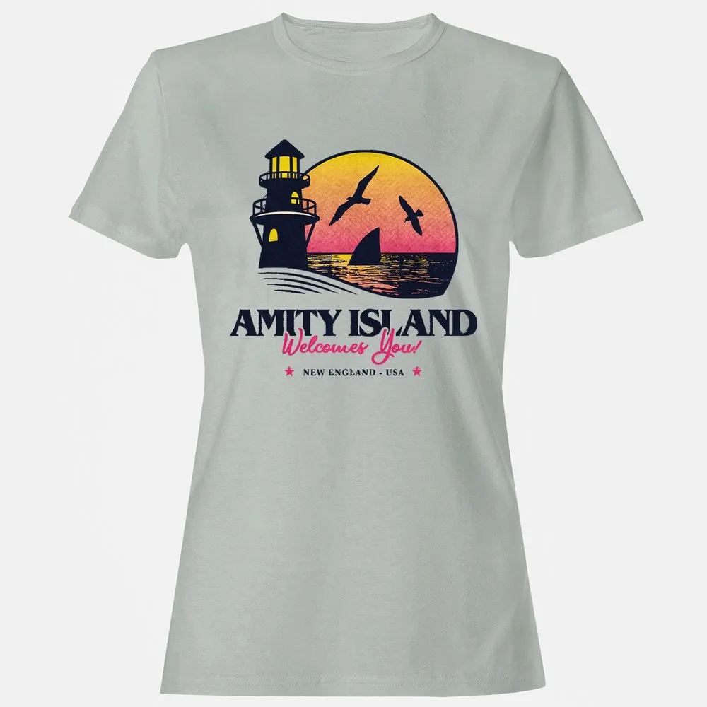 Women's T-Shirt - 3YN3J7GZ - Ash - 2