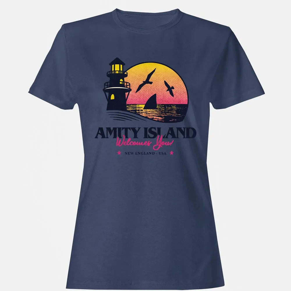 Women's T-Shirt - 3YN3J7GZ - Navy - 10