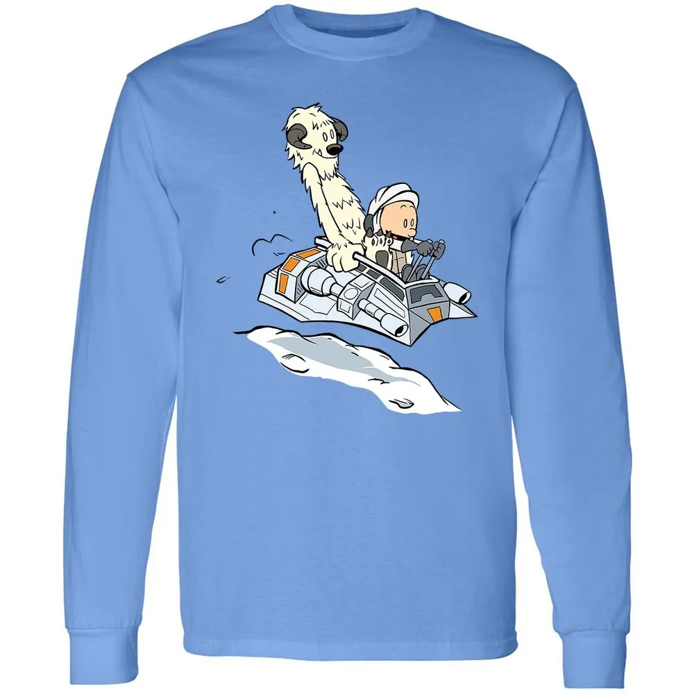 Long Sleeve T-Shirt - X61GVRK8 - Carolina Blue - 2