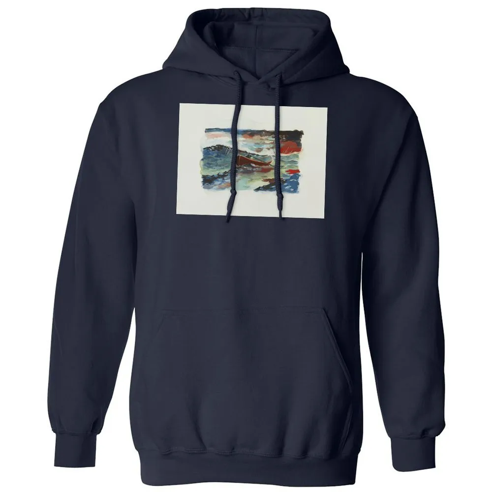 Classic Unisex Hoodie - K7Z9Q76R - Navy - 8