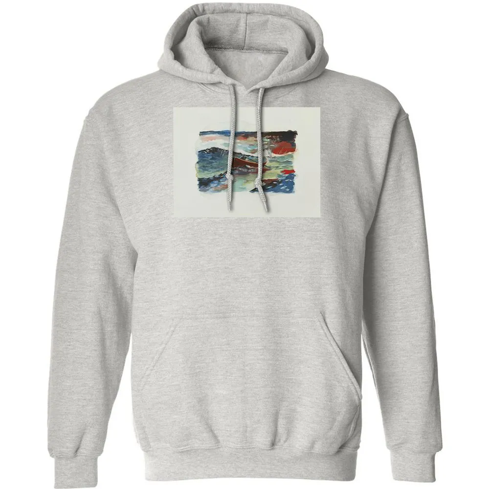 Classic Unisex Hoodie - K7Z9Q76R - Ash - 2