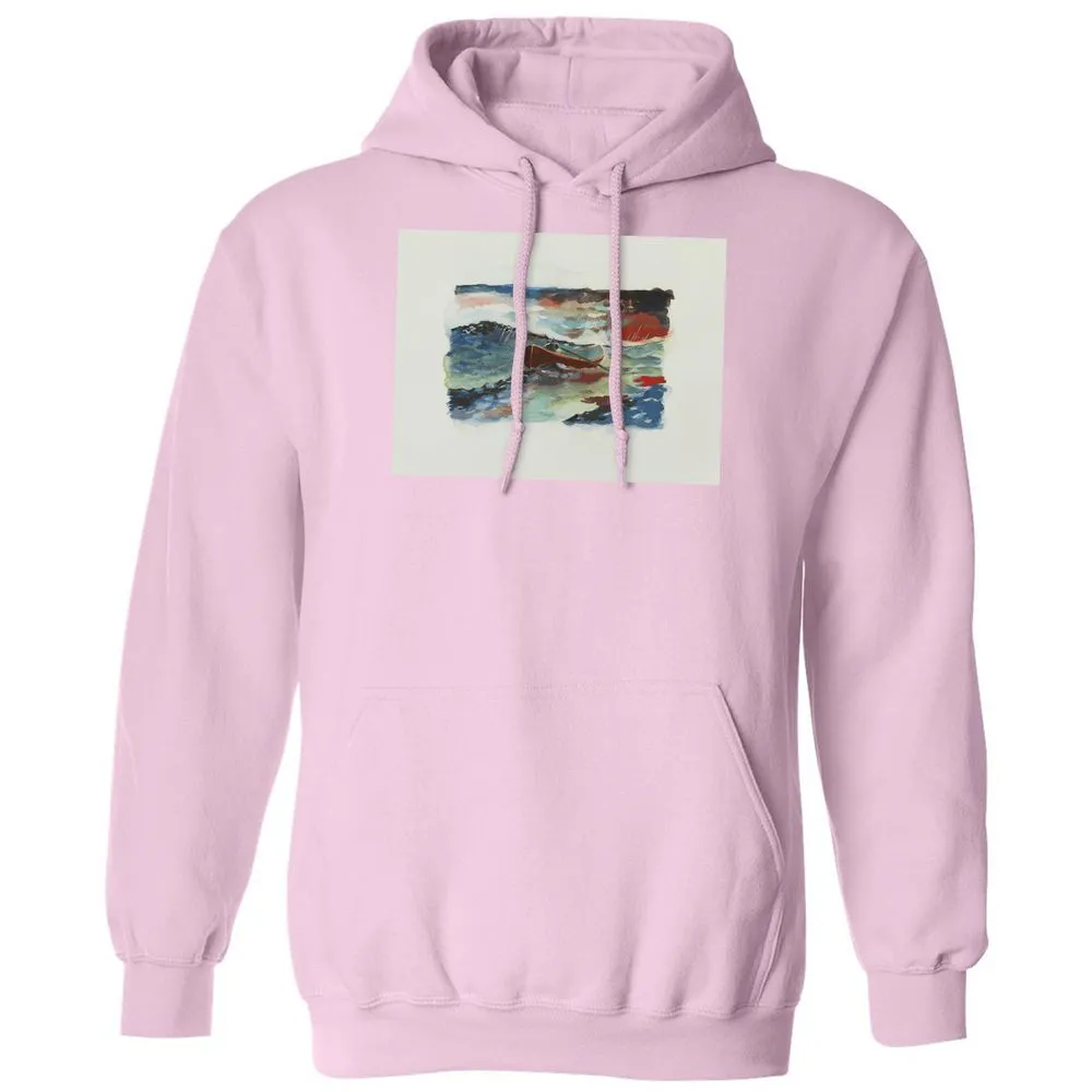 Classic Unisex Hoodie - K7Z9Q76R - Light Pink - 3