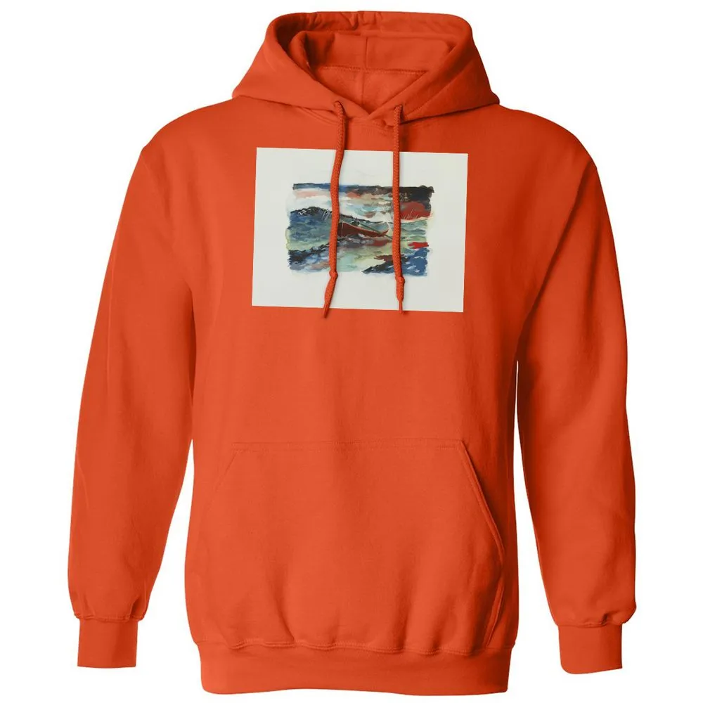 Classic Unisex Hoodie - K7Z9Q76R - Orange - 10