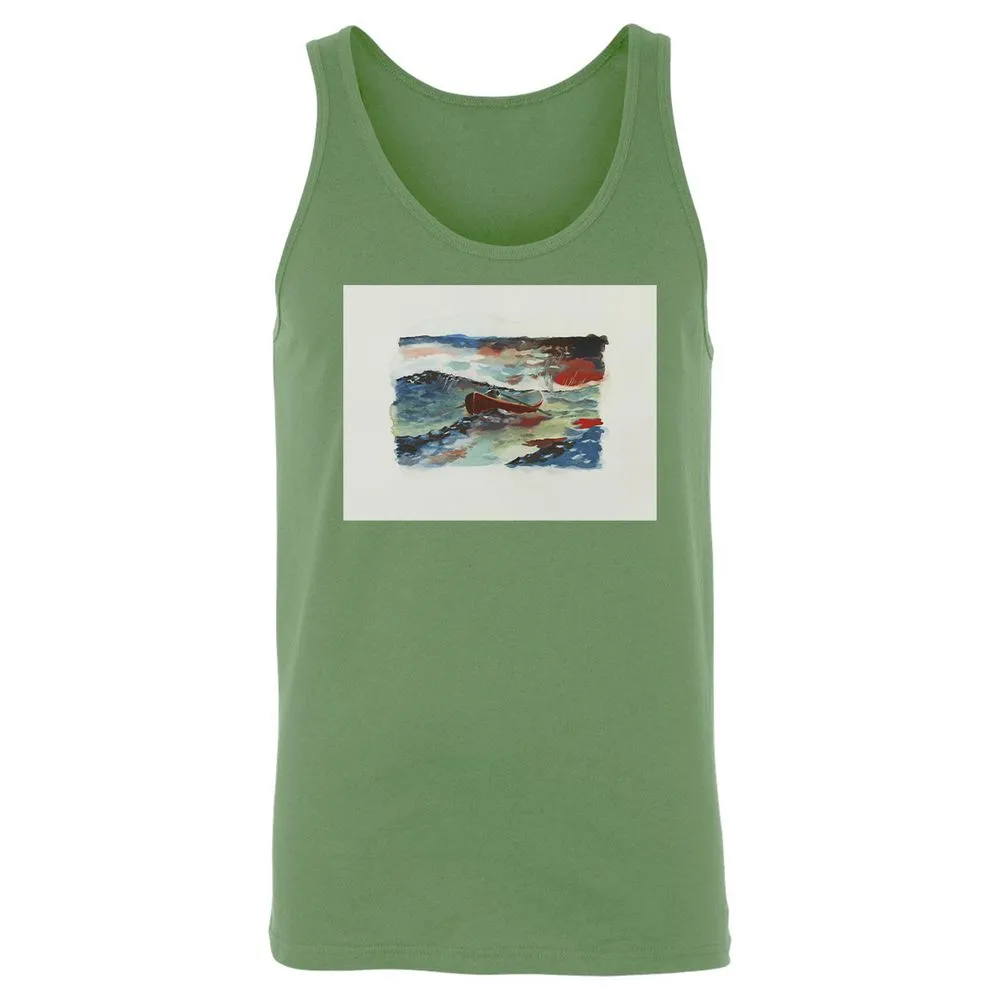Unisex Jersey Tank - RV9UAHXJ - Leaf - 10