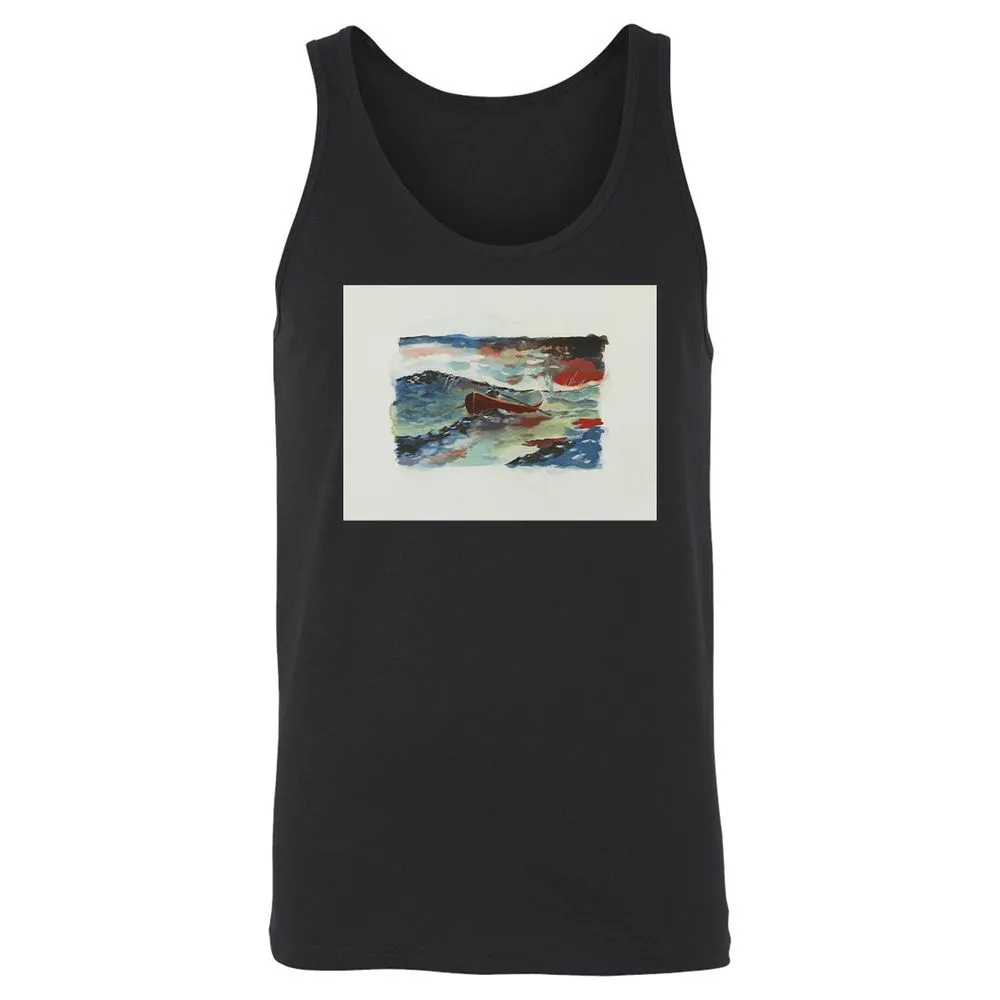 Unisex Jersey Tank - RV9UAHXJ - Black - 14