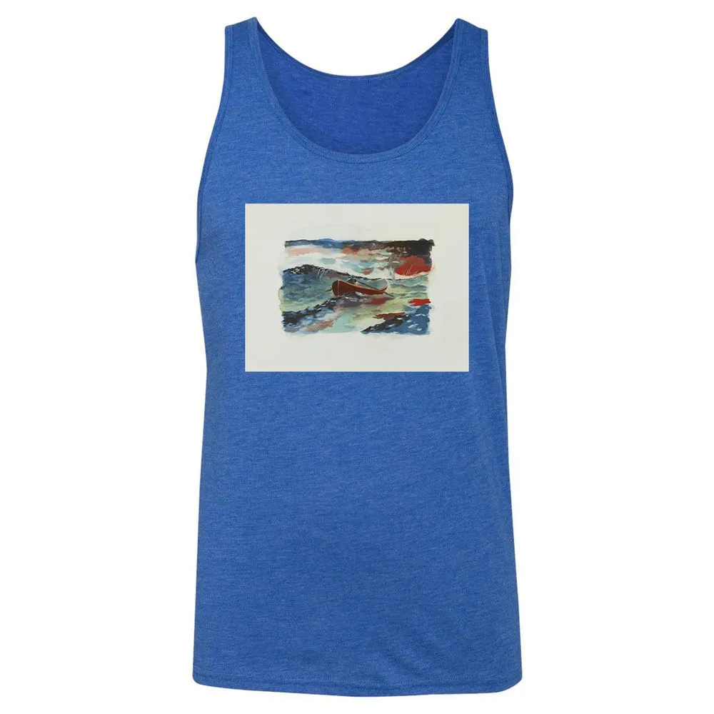 Unisex Jersey Tank - RV9UAHXJ - True Royal Triblend - 12