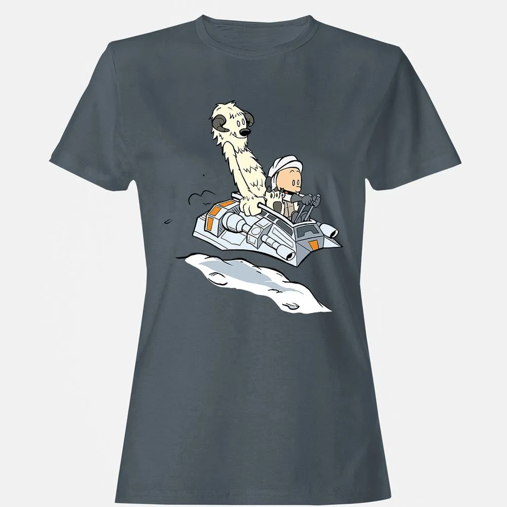 Women's T-Shirt - XGZ7QVV4 - Charcoal - 3