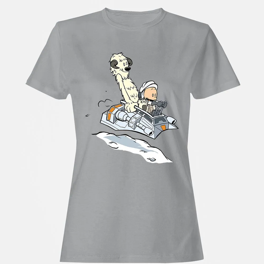 Women's T-Shirt - XGZ7QVV4 - Sport Grey - 15