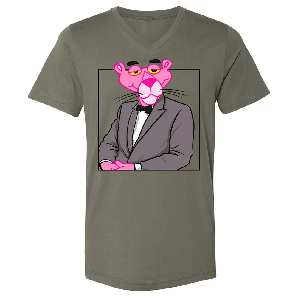 Unisex V-Neck T-Shirt - X4J3432J - Military Green - 10