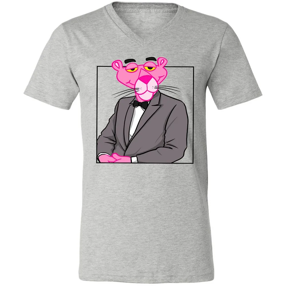 Unisex V-Neck T-Shirt - X4J3432J - Athletic Heather - 7