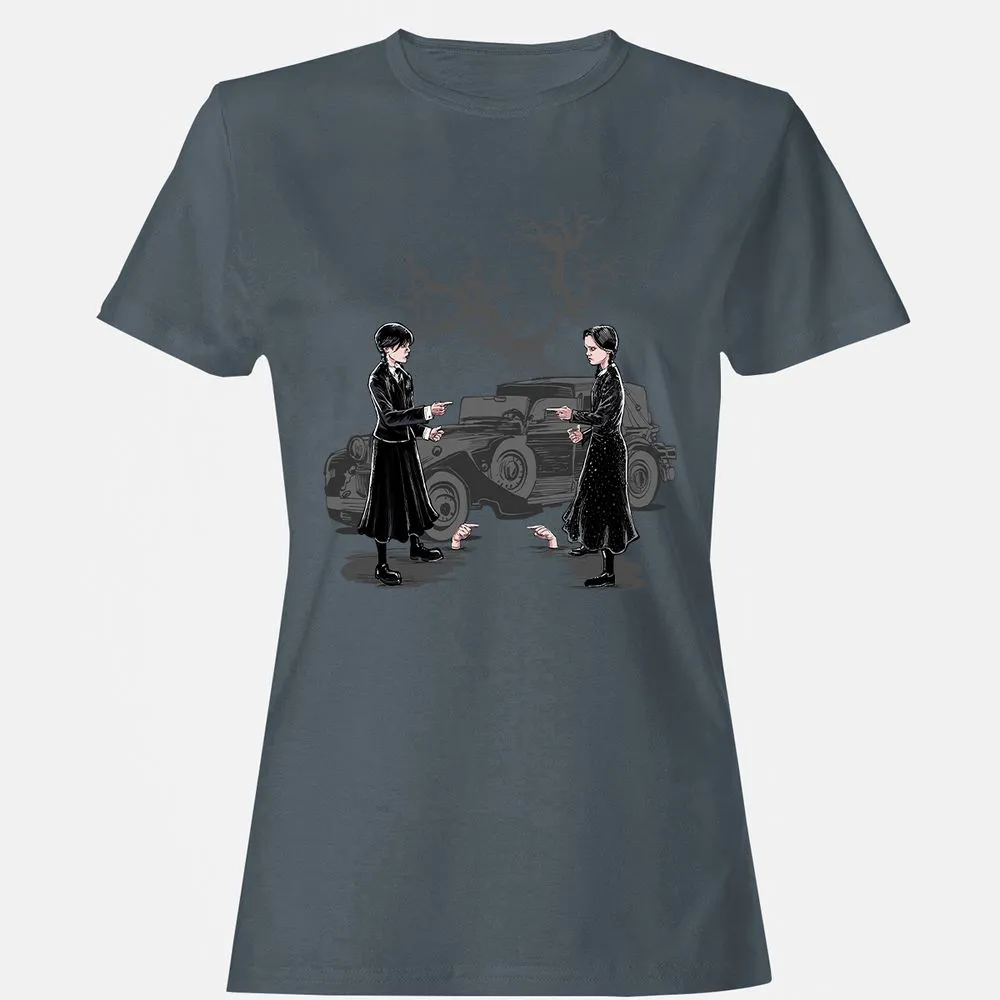 Women's T-Shirt - ETX8REJ7 - Charcoal - 3