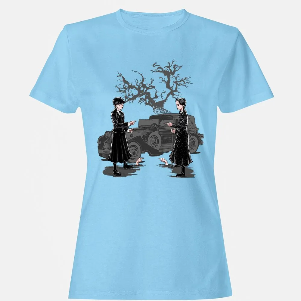 Women's T-Shirt - ETX8REJ7 - Light Blue - 8