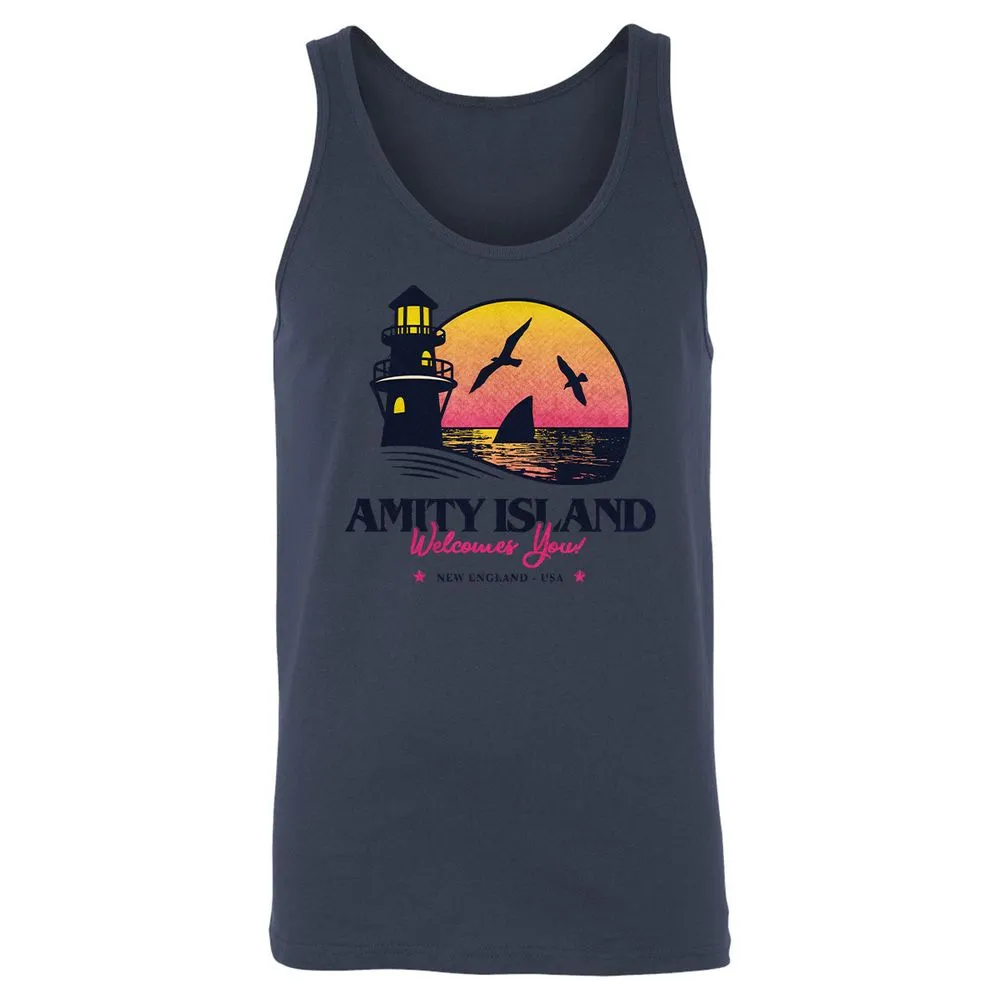 Unisex Jersey Tank - KNF8EM6N - Navy - 8