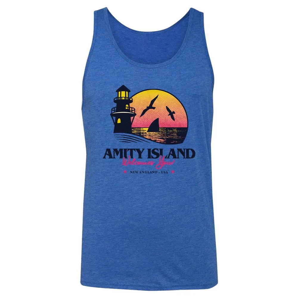 Unisex Jersey Tank - KNF8EM6N - True Royal Triblend - 12
