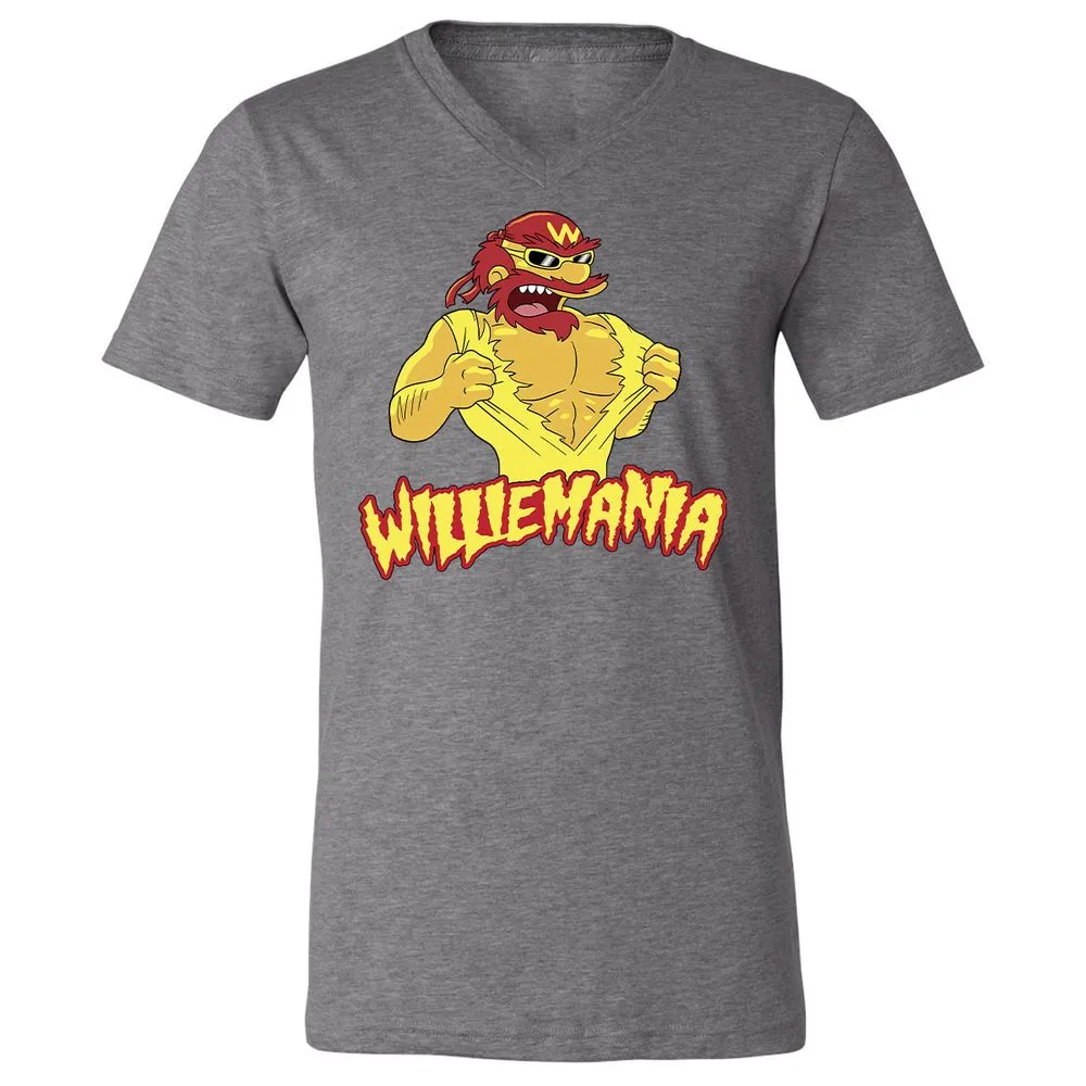 Unisex V-Neck T-Shirt - LH3NPBBJ - Deep Heather - 13