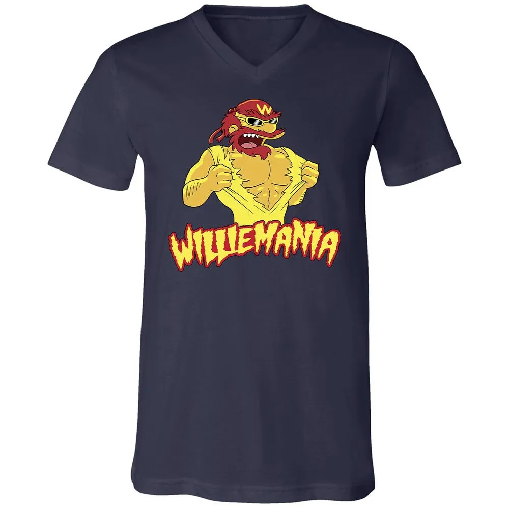 Unisex V-Neck T-Shirt - LH3NPBBJ - Navy - 9