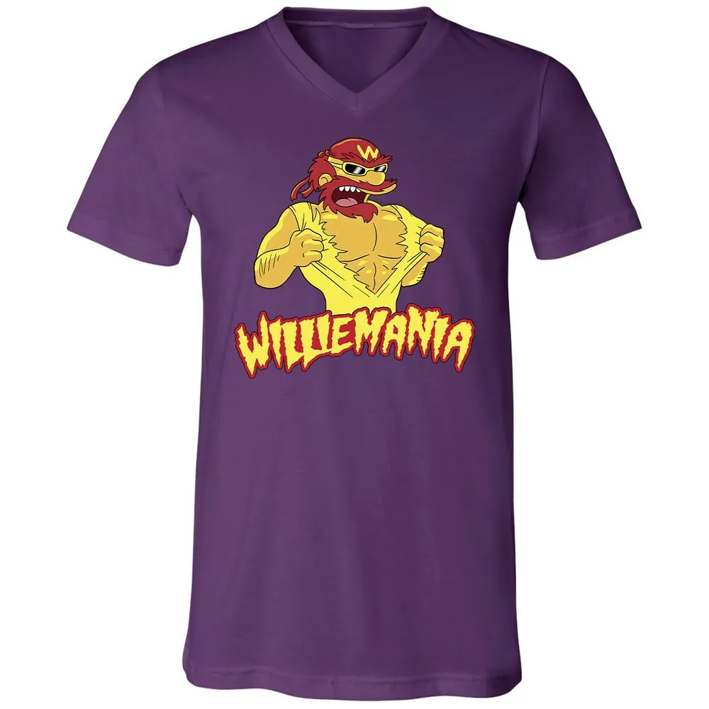 Unisex V-Neck T-Shirt - LH3NPBBJ - Team Purple - 2