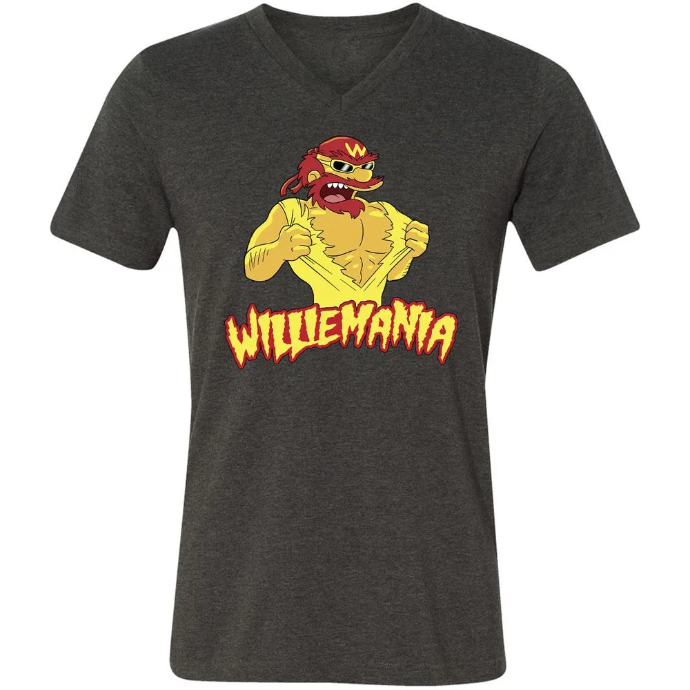 Unisex V-Neck T-Shirt - LH3NPBBJ - Dark Grey Heather - 8