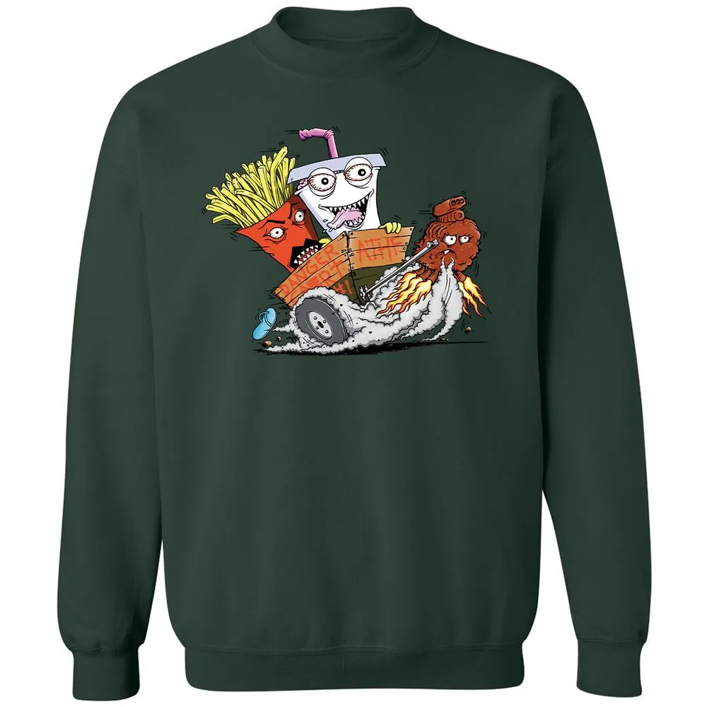 Classic Unisex Sweatshirt - W1UYF5T7 - Forest Green - 4