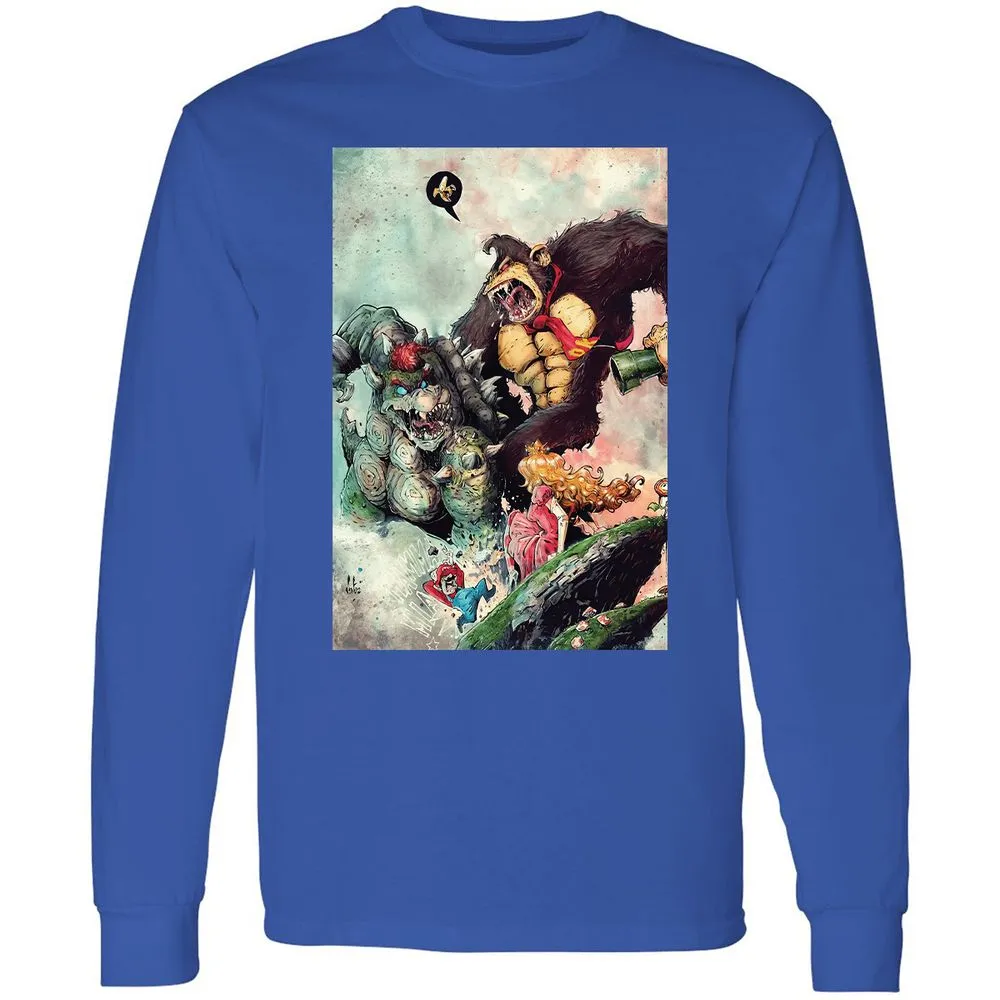 Long Sleeve T-Shirt - RYC4EWDX - Royal - 4