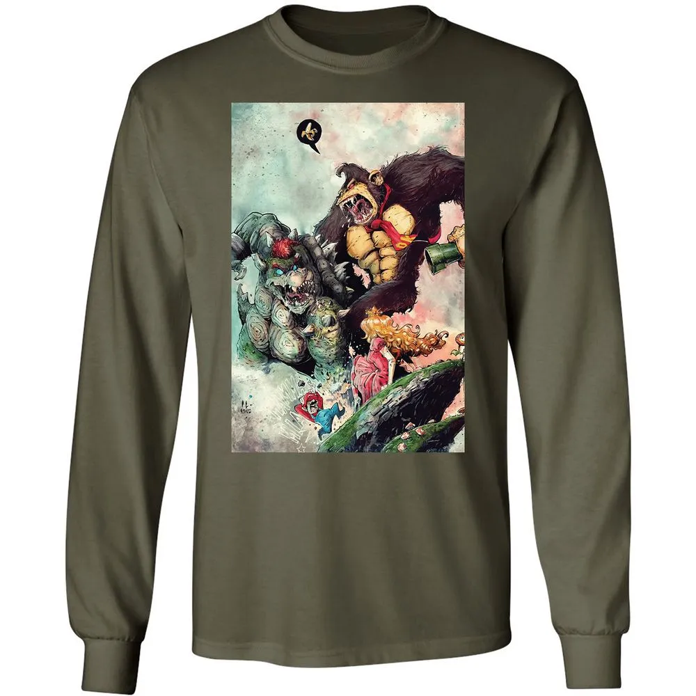 Long Sleeve T-Shirt - RYC4EWDX - Military Green - 7