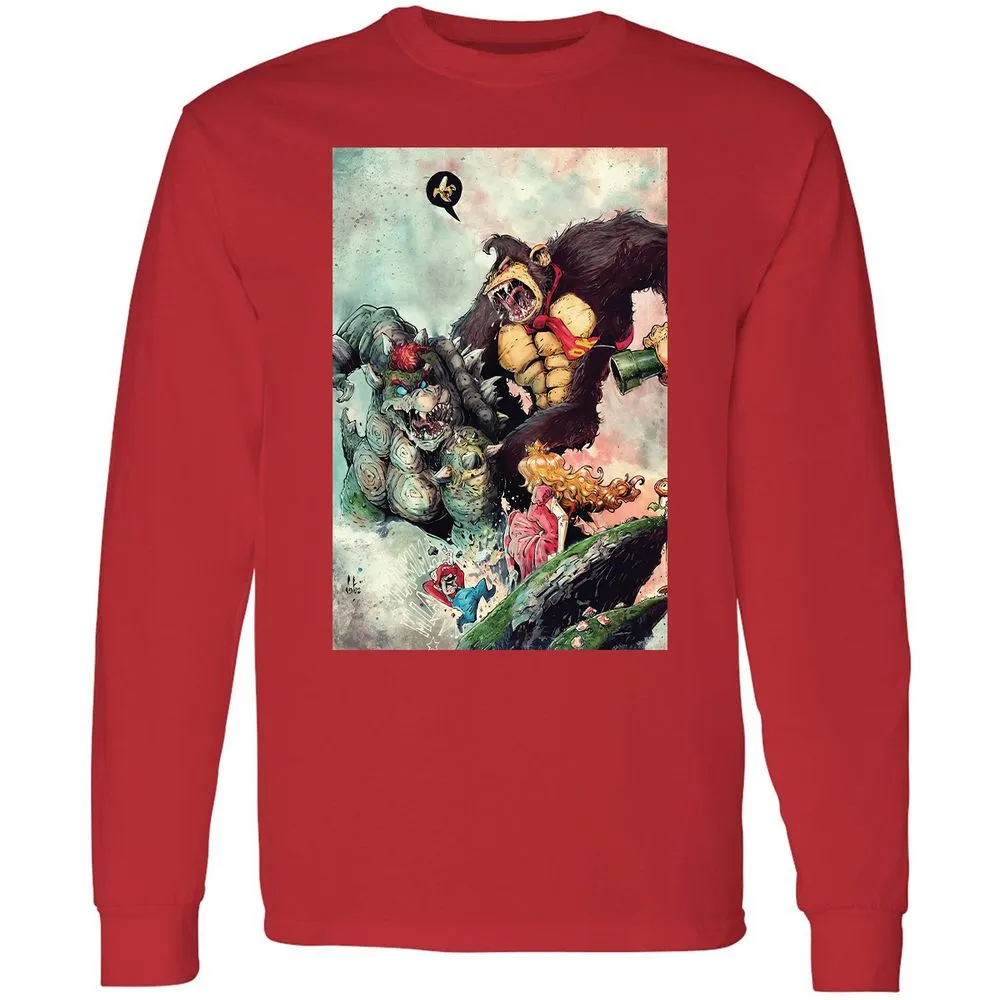 Long Sleeve T-Shirt - RYC4EWDX - Red - 14