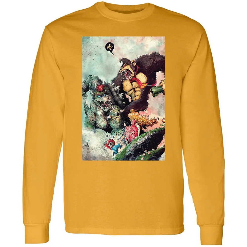 Long Sleeve T-Shirt - RYC4EWDX - Gold - 9