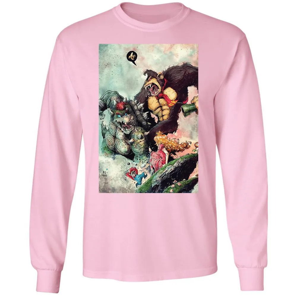 Long Sleeve T-Shirt - RYC4EWDX - Light Pink - 3