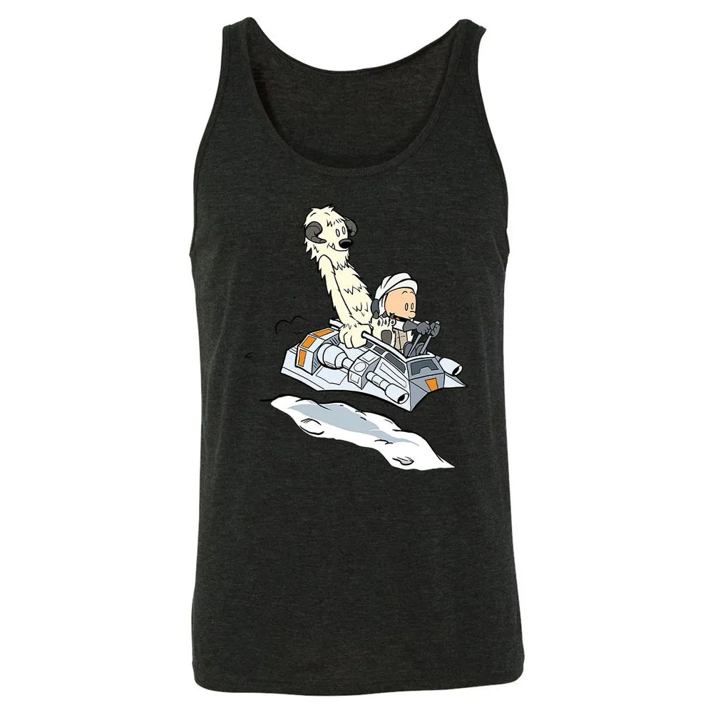 Unisex Jersey Tank - EW95UBTE - Charcoal Black Triblend - 5