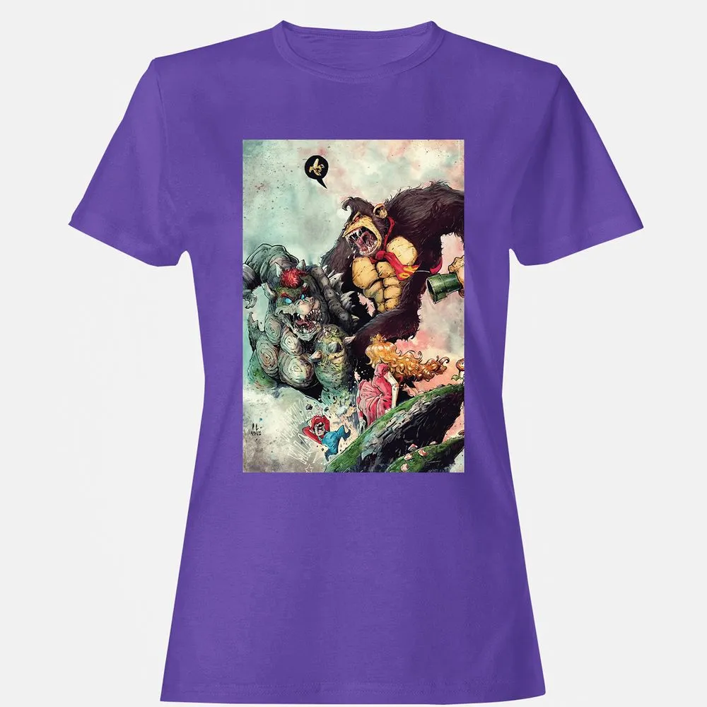Women's T-Shirt - EUFUBV2Z - Purple - 12