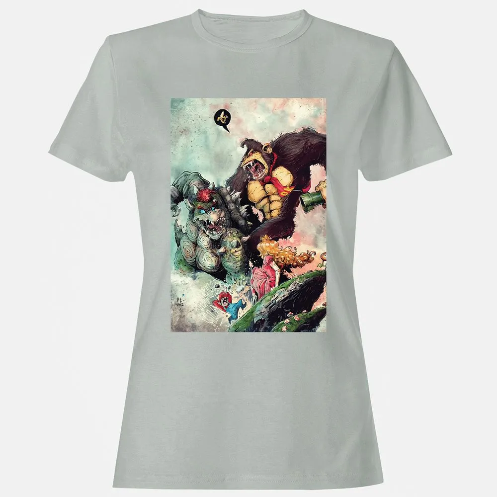 Women's T-Shirt - EUFUBV2Z - Ash - 2