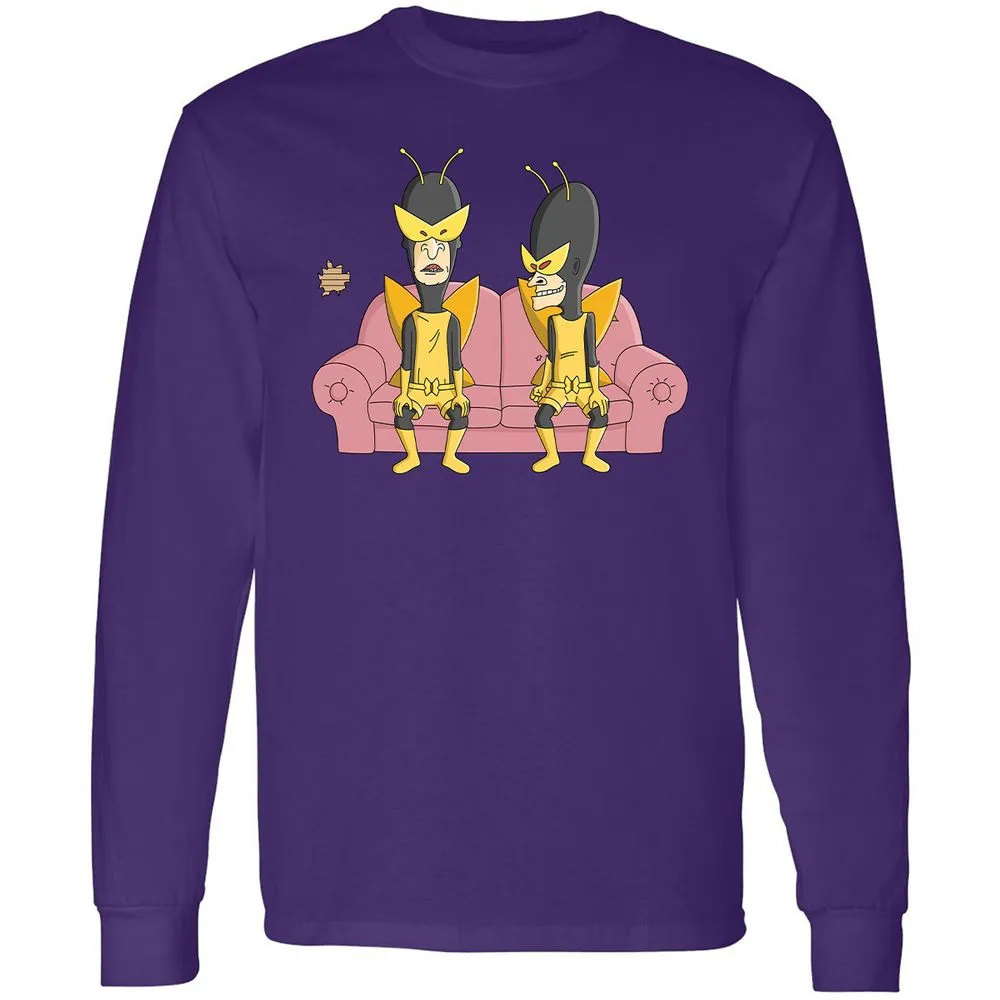 Long Sleeve T-Shirt - 7WZNLW47 - Purple - 13