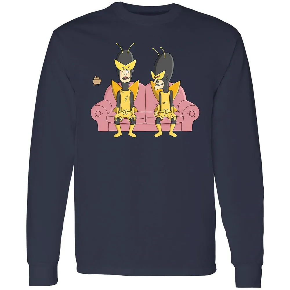 Long Sleeve T-Shirt - 7WZNLW47 - Navy - 12