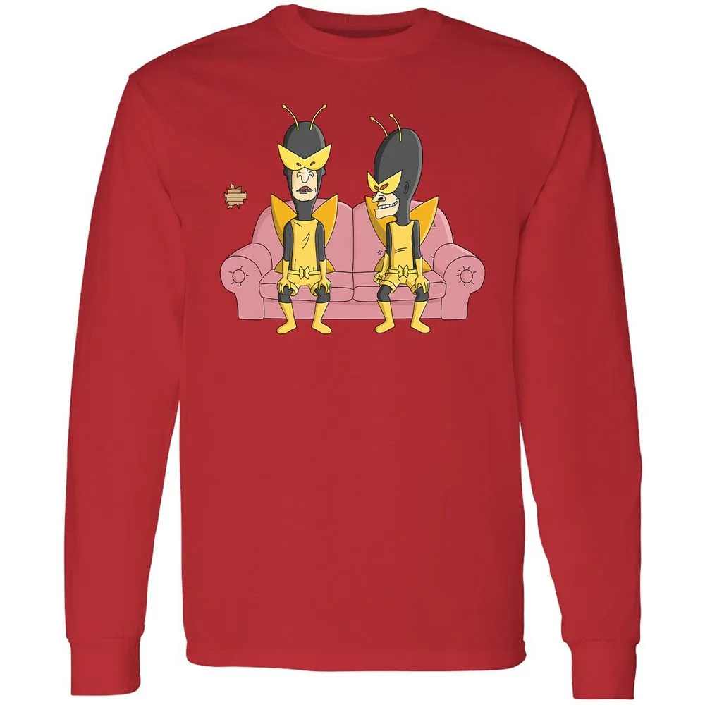 Long Sleeve T-Shirt - 7WZNLW47 - Red - 14