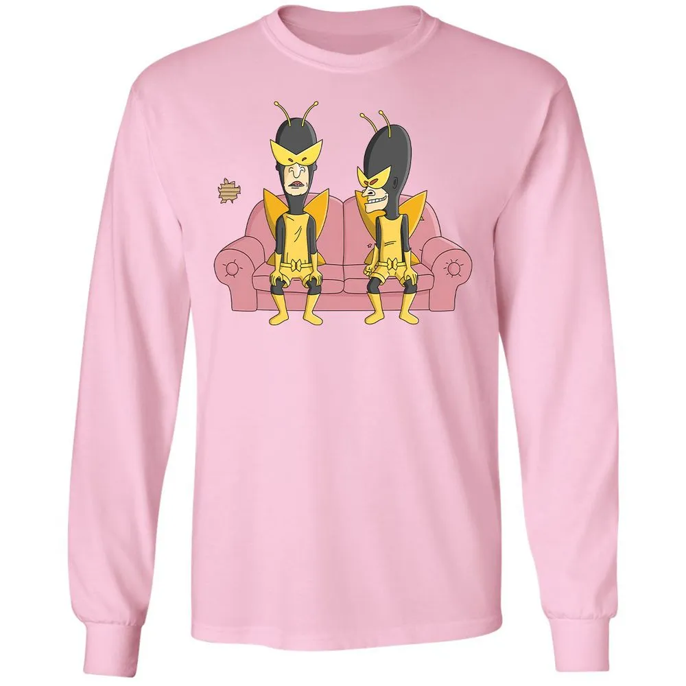 Long Sleeve T-Shirt - 7WZNLW47 - Light Pink - 3
