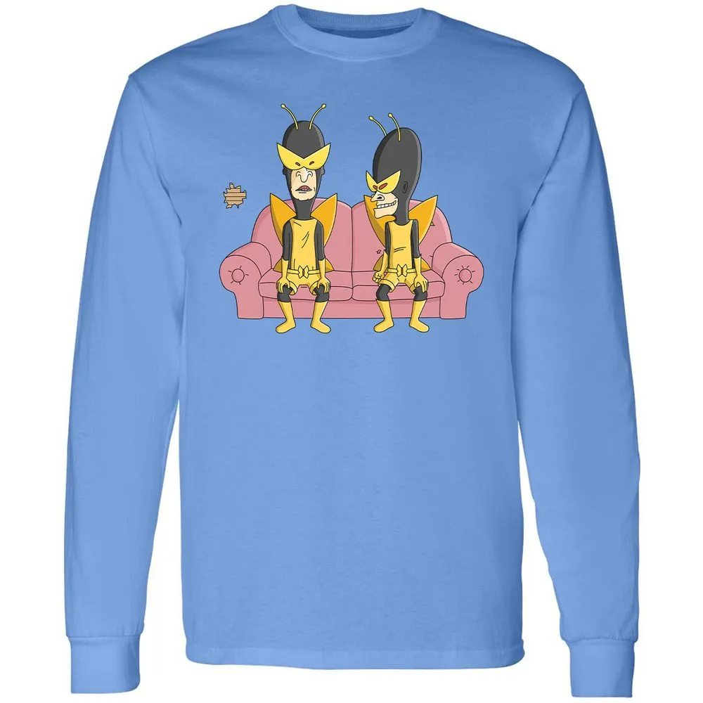 Long Sleeve T-Shirt - 7WZNLW47 - Carolina Blue - 2