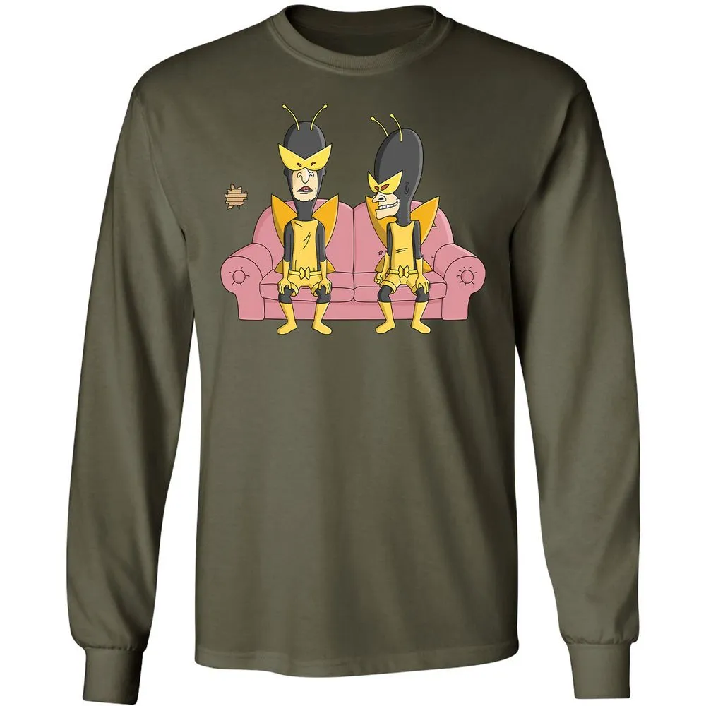 Long Sleeve T-Shirt - 7WZNLW47 - Military Green - 7