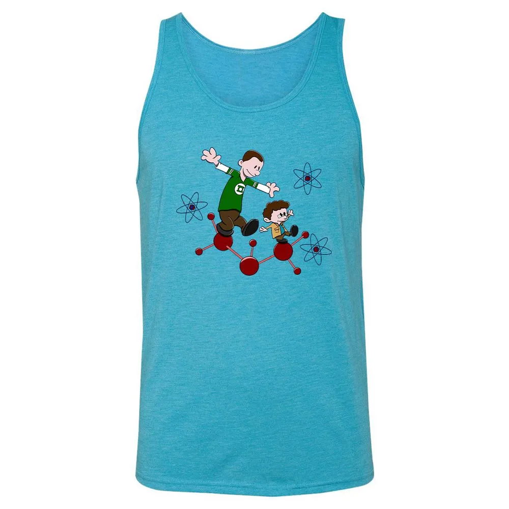 Unisex Jersey Tank - VUNWRP84 - Aqua Triblend - 3