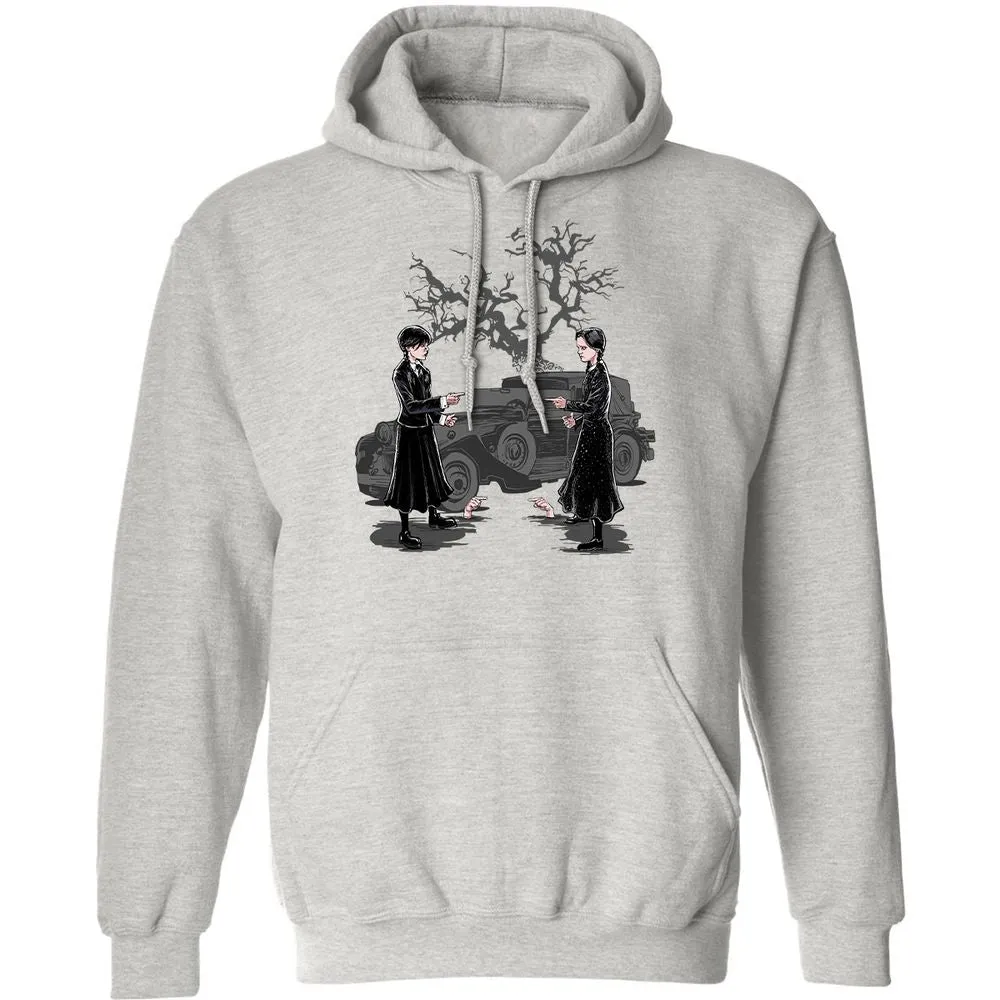 Classic Unisex Hoodie - TZF8MN2E - Ash - 2