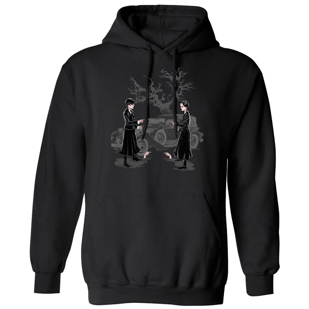 Classic Unisex Hoodie - TZF8MN2E - Black - 11