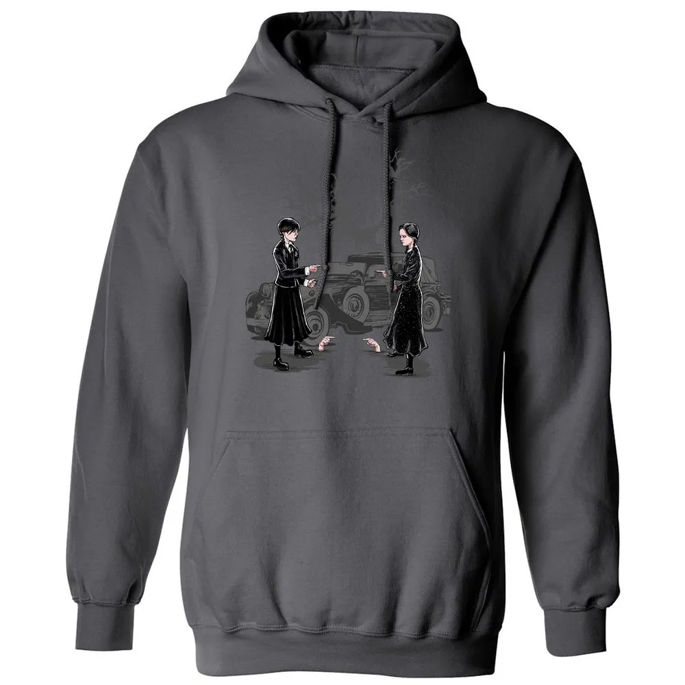 Classic Unisex Hoodie - TZF8MN2E - Charcoal - 7