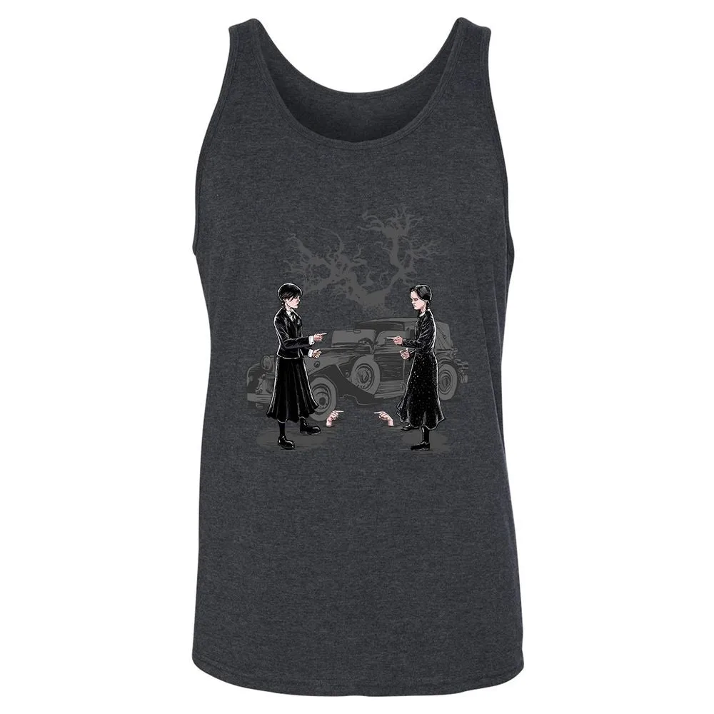 Unisex Jersey Tank - 6XHHBPPJ - Dark Grey Heather - 6