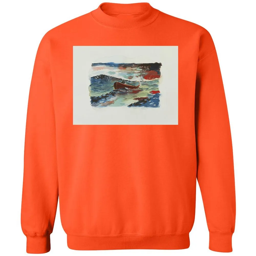 Classic Unisex Sweatshirt - 1K9XMFKY - Orange - 10