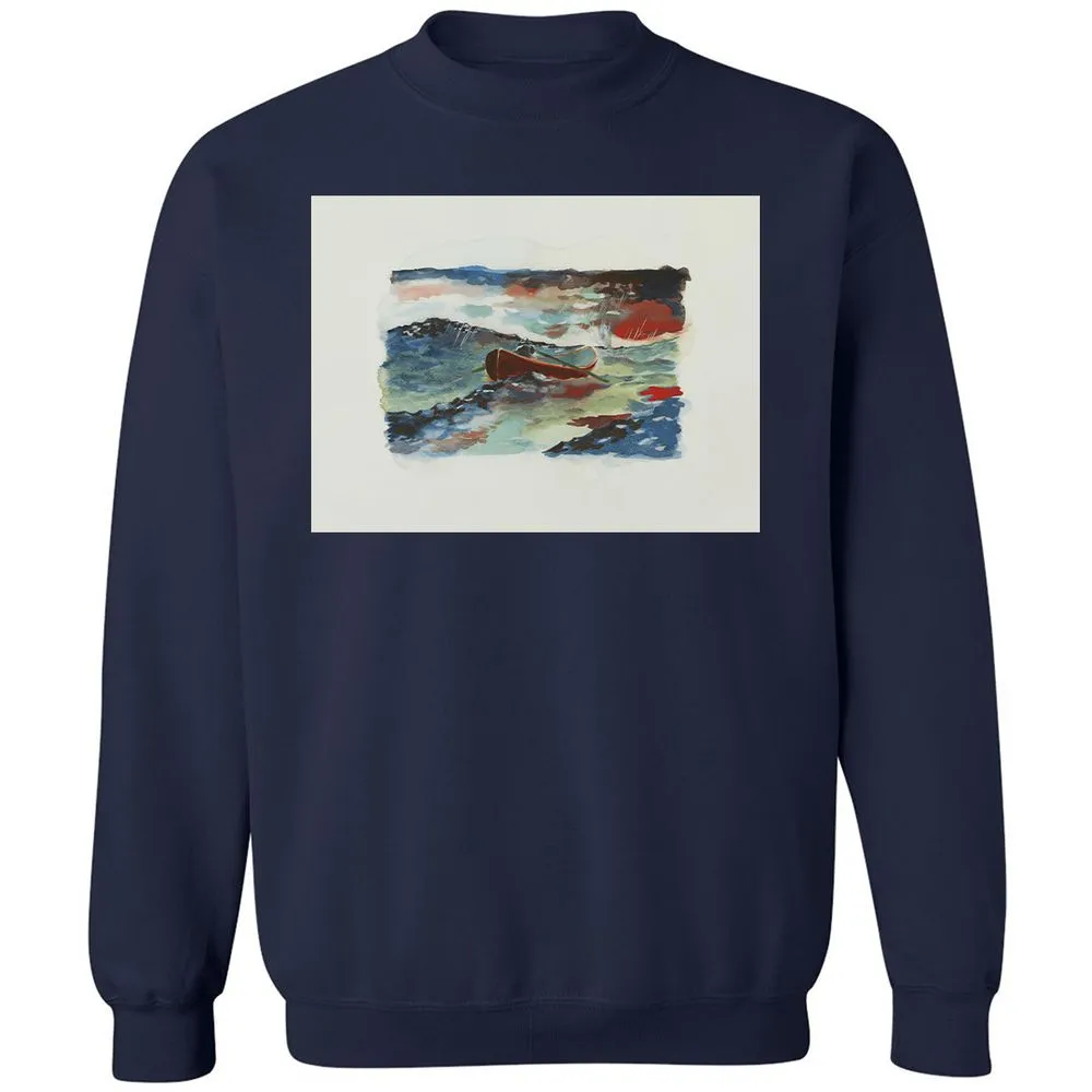 Classic Unisex Sweatshirt - 1K9XMFKY - Navy - 8