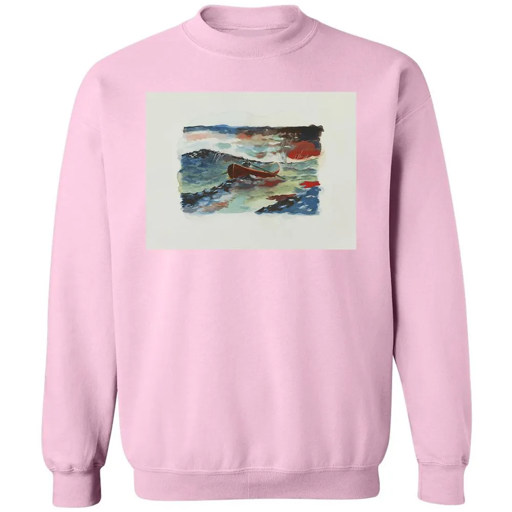 Classic Unisex Sweatshirt - 1K9XMFKY - Light Pink - 3